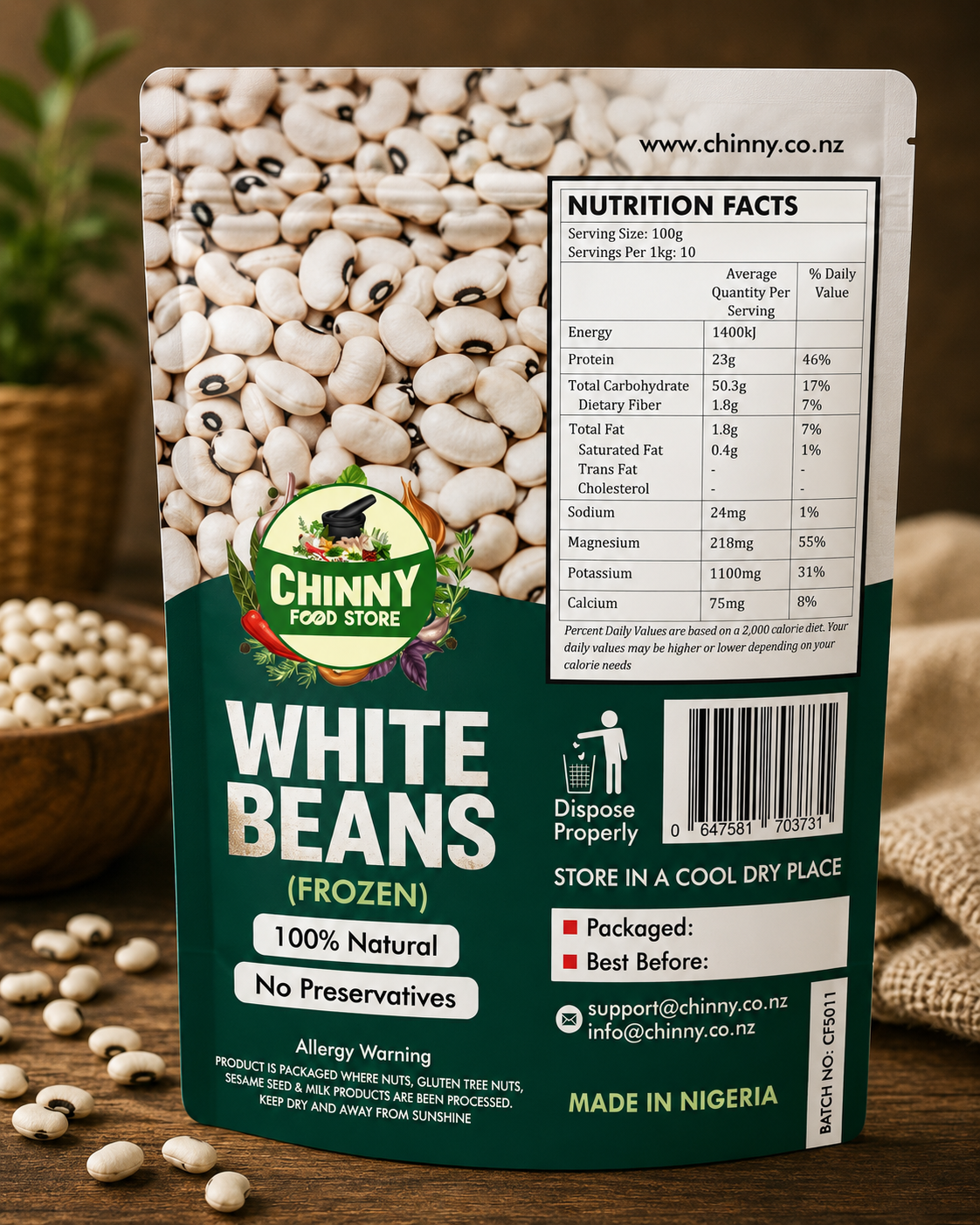 WHITE BEANS