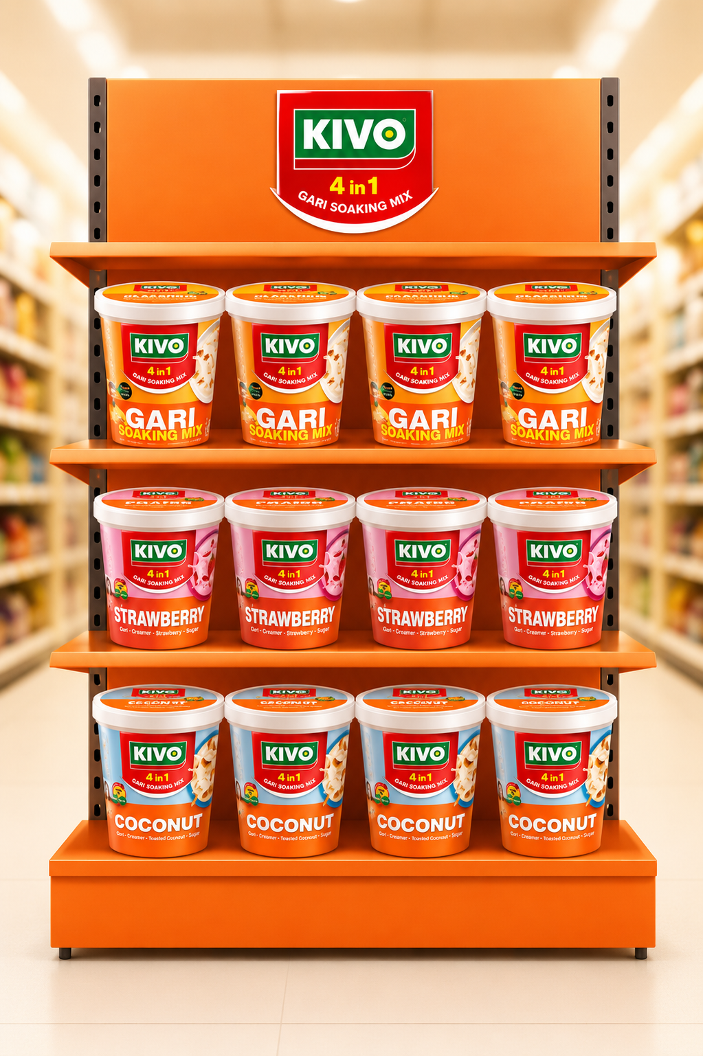 KIVO 4 in 1 GARI SOAKING MIX