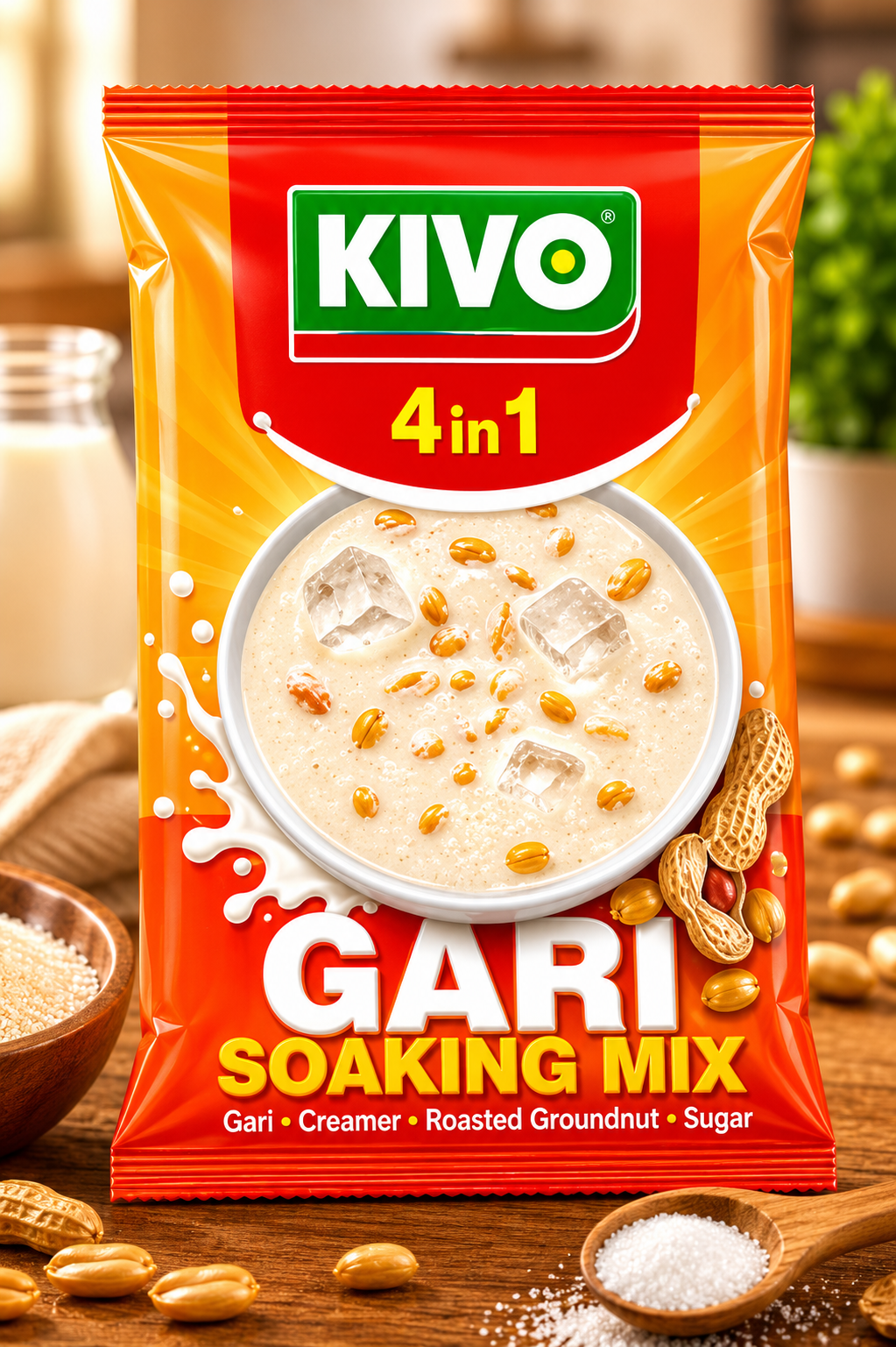 KIVO 4 in 1 GARI SOAKING MIX