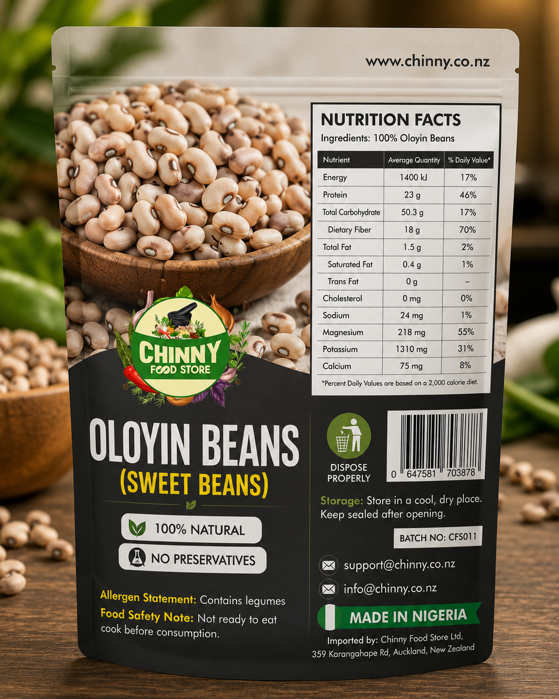 OLOYIN BEANS