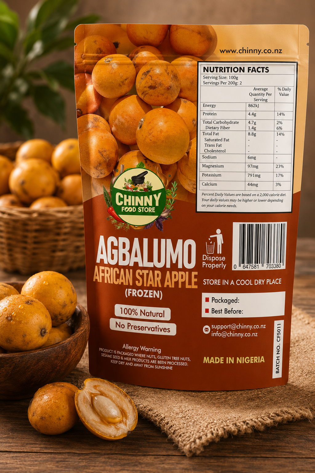 AGBALUMO AFRICAN STAR APPLE