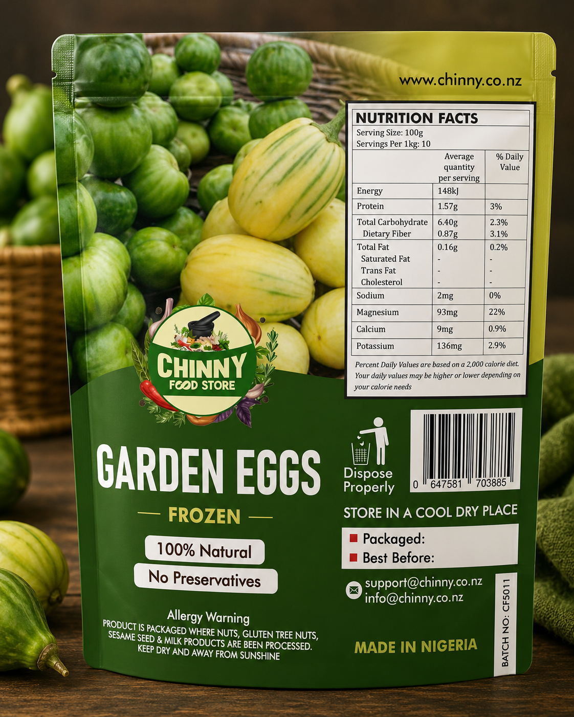 GARDEN EGGS