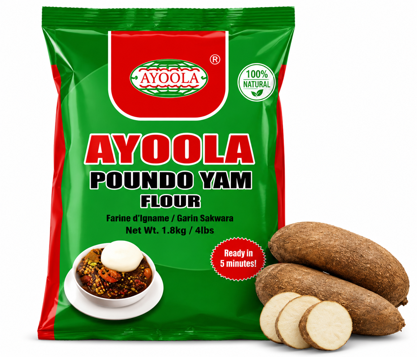 AYOOLA POUNDO YAM FLOUR