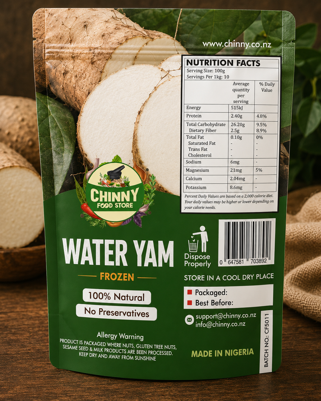 WATER YAM